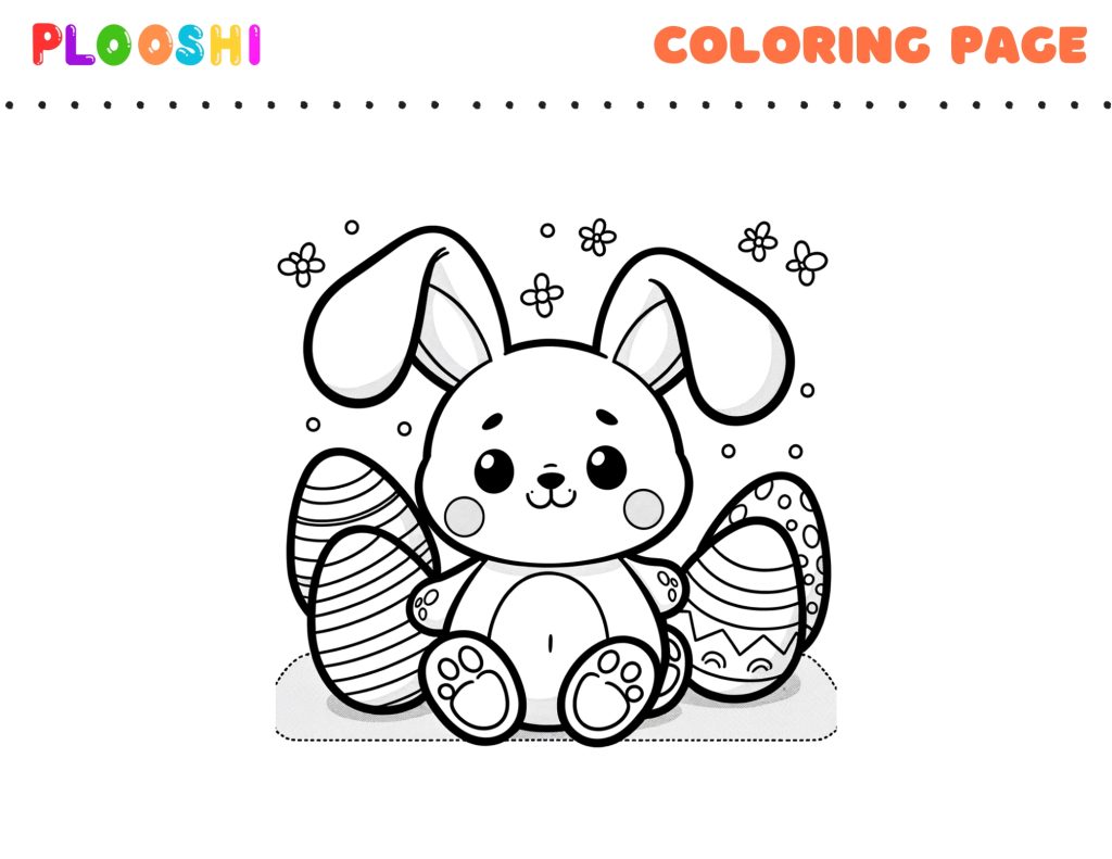 Free Easter Coloring Page
