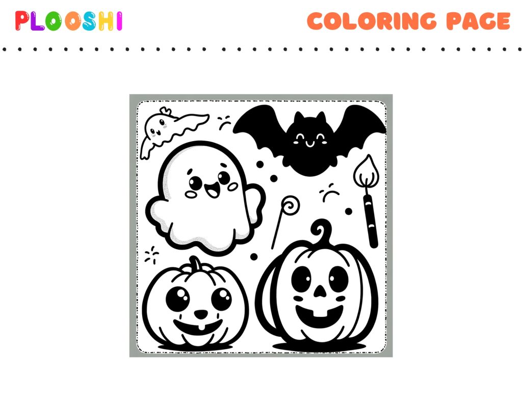 Free Halloween Coloring Page